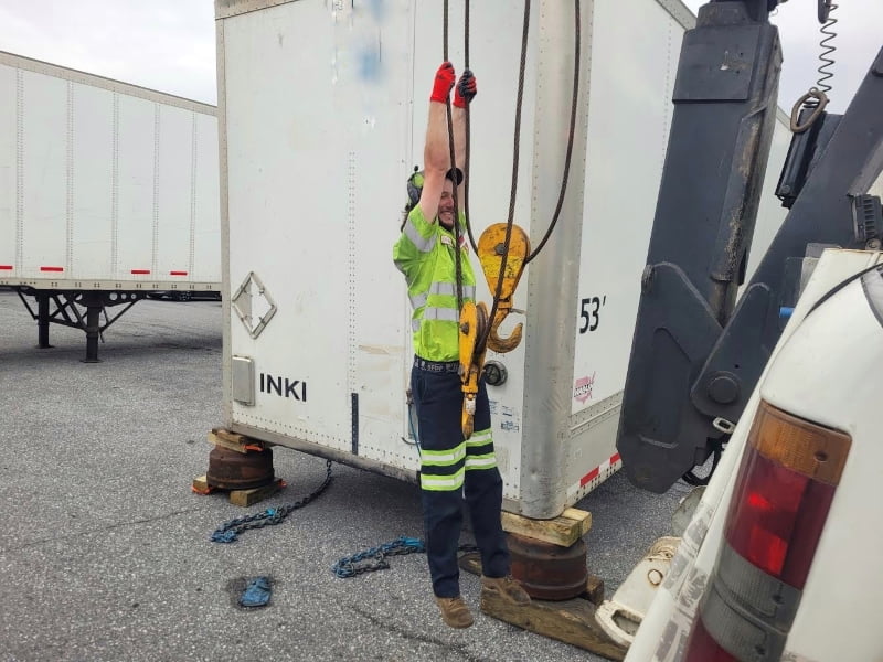 Heavy Recovery Service for BeerFilled Trailer Priority Towing